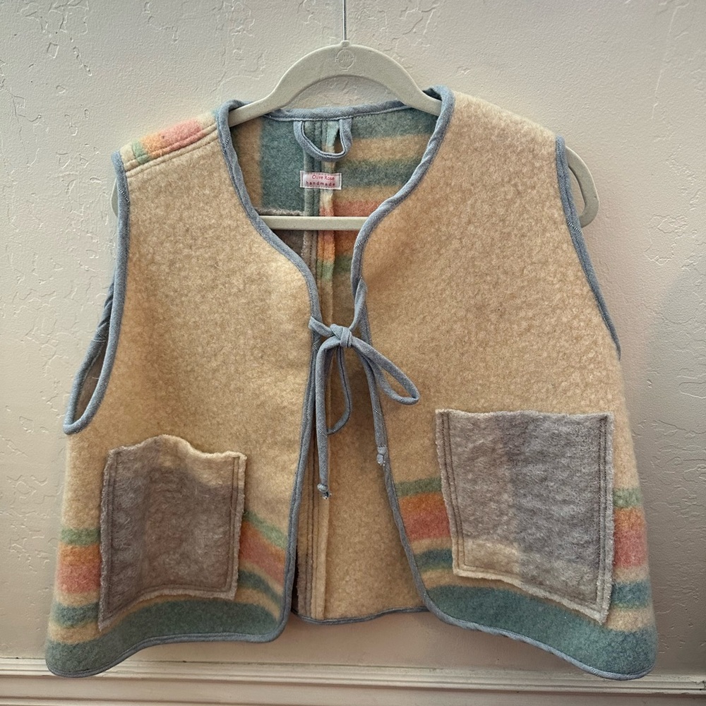 Olive Rose- HANDMADE VEST